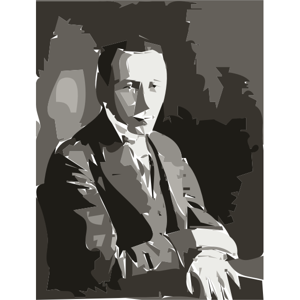 Rachmaninov in 1901 (autotrace)